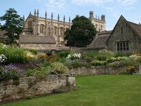 A photo of an old Oxford college